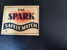 1 Big Old Matchbox Label The Spark - Boites D'allumettes - Etiquettes