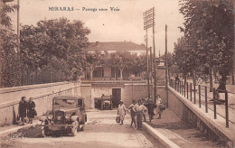 MIRAMAS (Bouches-du-Rhône) - Passage Sous Voie - Automobiles - Voyagé 1934 (2 Scans) - Autres & Non Classés