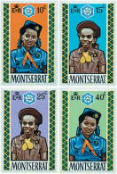 38891 MNH MONTSERRAT 1970 60 ANIVERSARIO DEL ESCULTISMO FEMENINO EN MONTSERRAT - Montserrat