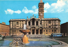 ITALIE - Roma - Basilica S. Maria Maggiore - Édifice De Culte - Animé - Autobus - Carte Postale Ancienne - Autres & Non Classés