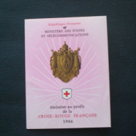 FRANCE FRANCIA 1966 CROIX ROUGE CARNETS MNH N. 1508 - 09 YVERT - Red Cross