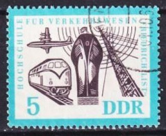 1962. DDR. 10 Years University Of Transport "Friedrich List", Dresden. Used. Mi. Nr. 916 - Gebruikt
