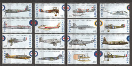 Canada 1999 Mi 1788-1803 MNH AIRPLANES - Airplanes