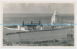 C007236 A5566. St. Catherines Lighthouse. Niton. I. Of W. RP. Nigh - World