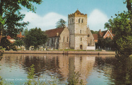 Postcard - Bisham Church From The River Thamescard No.3176c - Very Good - Unclassified