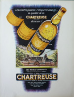 PUBLICITE Papier - PUB - Chartreuse - Advertising