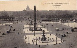 75 PARIS 08 - Place De La Concorde - Circulée 1924 - Places, Squares