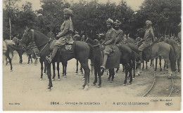 Guerre 1914 - 18 - Groupe De Muletiers - Mules - Armee Indienne - Inde - Weltkrieg 1914-18