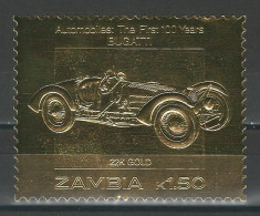 Zambia 1987 Bugatti Type 59 1934 - Voitures