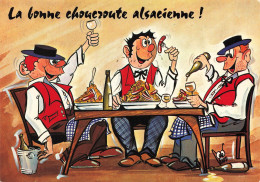 FRANCE - La Bonne Choucroute Alsacienne - Viard - Illustration - Carte Postale - Alsace
