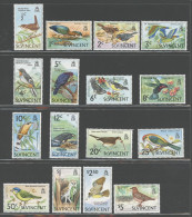 1970-71 St. Vincent - Catalogo Yvert E Tellier N. 261-76 - Serie Ordinaria - 16 Valori - Uccelli - MNH** - Autres & Non Classés
