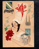 EXPOSITION PHILATELIQUE REGIONALE à TROYES 1945 - Commemorative Postmarks