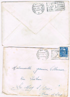 Poste Aux Armées OFFENBURG 2 KLUSSENDORF CROIX ROUGE Départ & Arrivée (verso) S/ Gandon 15fr Bleu & Muller Rouge (358) - Military Postmarks From 1900 (out Of Wars Periods)