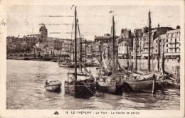 10314-ZE-76-LE TREPORT-Le Port-La Flotille De Pêche-----------bateaux - Le Treport