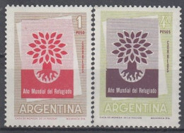ARGENTINA 720-721,unused - Refugees