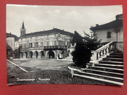 Cartolina - Bosco Marengo ( Alessandria ) - Municipio - 1959 - Alessandria