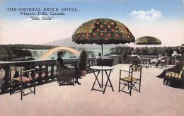 Canada - Niagara Falls - The General Brock Hotel " Sun Deck "  - Non Classés