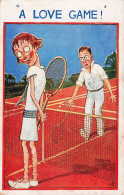  TENNIS -  Illustrateur Signé - A Love Game !!  1929 - Other & Unclassified