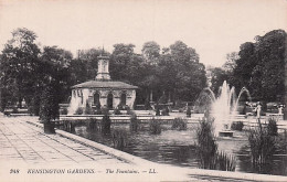 London - KESINGTON GARDENS - The Fountains - Autres & Non Classés