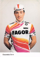 Vélo Coureur Cycliste Francais Herve Gourmelon - Team Fagor -  Cycling - Cyclisme  Ciclismo - Wielrennen  - Cycling