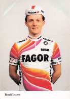 Vélo Coureur Cycliste Francais Laurent Biondi - Team Fagor -  Cycling - Cyclisme  Ciclismo - Wielrennen  - Cycling