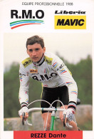 Vélo Coureur Cycliste Francais Rezze Dante- Team R.M.O -  Cycling - Cyclisme - Ciclismo - Wielrennen  - Cycling
