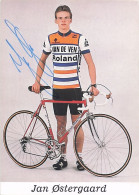 Vélo Coureur Cycliste Danois Jan Ostergaard - Team Roland -  -cycling - Cyclisme - Ciclismo - Wielrennen Dedicace - Cycling