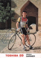 Vélo Coureur Cycliste Francais Frederic Garnier - Team Toshiba   - Cycling - Cyclisme - Ciclismo - Wielrennen- Dedicace - Cycling