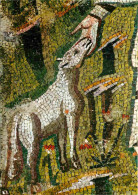 Art - Mosaique Religieuse - Ravenna - Basilica Di S Vitale - Pecorella Accarezzata Da Mose - Brebis Caressée Par Moïse - - Tableaux, Vitraux Et Statues