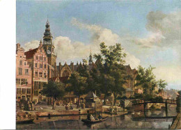 Art - Peinture - Jan Van Der Heyde - Vue D'Amsterdam - CPM - Voir Scans Recto-Verso - Paintings