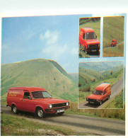 Automobiles - Royaume-Uni - Mail Van In The Black Mountains In Wales - Fan Y Post Ar Fynydd Du Yng Nghymru - Multivues - - PKW