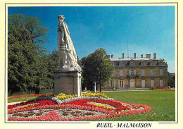 92 - Rueil-Malmaison - Le Château De Bois-Préau - Fleurs - Sculpture - Flamme Postale De Rueil-Malmaison - CPM - Voir Sc - Rueil Malmaison