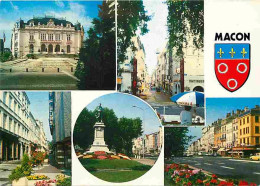 71 - Macon - Multivues - Blasons - Automobiles - Renault 12 - Carte Neuve - CPM - Voir Scans Recto-Verso - Macon