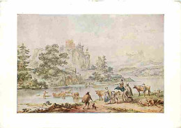 Art - Peinture - Claes Pietersz - Cattle Fording A River - CPM - Voir Scans Recto-Verso - Paintings