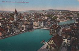 94642 - Schweiz - Zürich - Vom Grossmünster Aus - 1913 - Autres & Non Classés