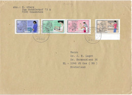 Postzegels > Europa > Duitsland > West-Duitsland >brief Met 4 Postzegels  (18468) - Other & Unclassified