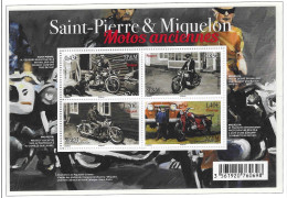 Saint-Pierre-et-Miquelon N° F 1185** Neuf Sans Charnière "Motos Anciennes" - Unused Stamps