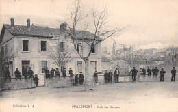 MALLEMORT (Bouches-du-Rhône) - Ecole Des Garçons - Ecrit 1915 (2 Scans) - Mallemort