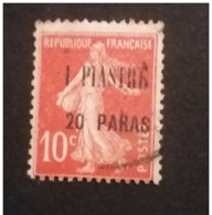 STAMPS FRANCIA LEVANT 1921-1922 OBLITERE - Oblitérés