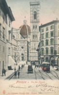 ITALIE - ITALIA - ITALY : Florence - Firenze - Via Dei Pecori (1906) - Tramway - Firenze (Florence)