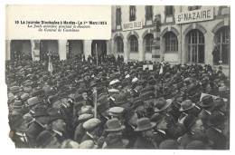 44  Nantes  -  La Journee Diocesaine A Nantes - Le 1er Mars 1925 -la Foulle Ecoutant Le Dicours Du General De Castelnau - Nantes