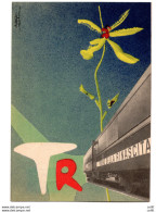 Treno Della Rinascita - La Cartolina Ufficiale Disegnata Da Dardo Battaglini - 1946-60: Poststempel