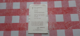 Communieprentje Eerste Communie :  Luc Vergote - Heule 8/04/1962 - Drukkerij  Weihaeghe Kortrijk - Communion