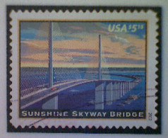 United States, Scott #4649, Used(o), 2012, Sunshine Skyway Bridge, $5.15, Multicolored - Used Stamps