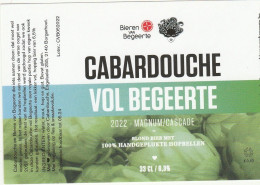 Etiket    Cabardouche - Bier