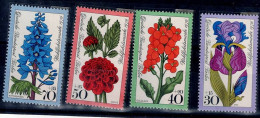 GERMANY 1976 BERLIN FLOWERS MI No 524-7 MNH VF!! - Unused Stamps