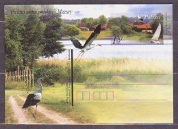 POLAND. 2006/Mazury - _White Stork_.. PostCard/unused. - Neufs