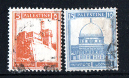 Palestine ( 2  Timbres Oblitere ) - Palestine