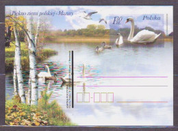 POLAND. 2006/Mazury _Mute Swan_.. PostCard/unused. - Unused Stamps