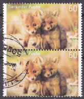 (BRD 2014) Mi. Nr. 3047 O/used Senkrechtes Paar (BRD1-12) - Used Stamps